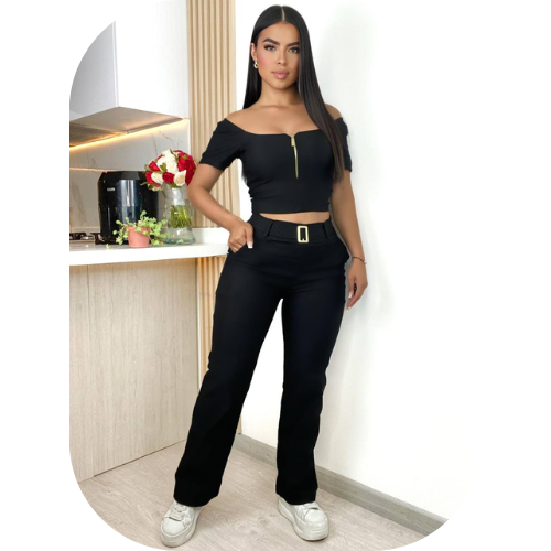 Conjunto Pantalón y Blusa M046